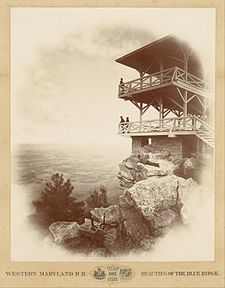 High Rock, c. 1880 William Henry Jackson (American - North from High Rock, Pen-Mar - Google Art Project.jpg