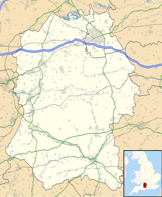 Mappa dei megaliti del Wiltshire