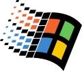 Logo de Windows de 1995 à 2000.