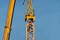 Image 929Worker erecting a construction crane, Lisbon, Portugal