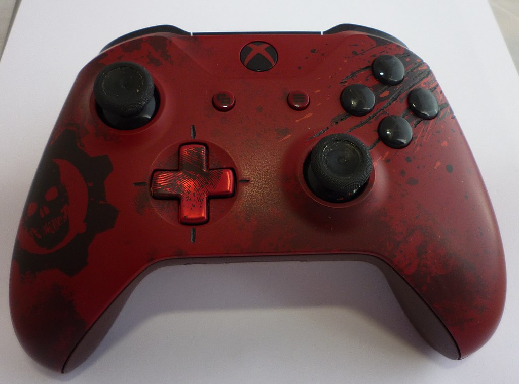 Xbox Wireless Controller – Gears of War 4 Crimson Omen Limited Edition