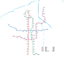 Mapa systému metra Xi'an 2018.png