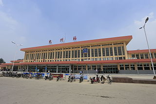 <span class="mw-page-title-main">Yanzhou railway station</span> Railway station in Jining, Shandong, China