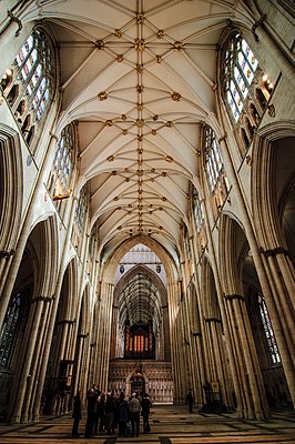 Perpendicular Gothic; Choir of York Minister (1361-1405)