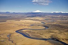 Ytri Rangá with Hekla in the background