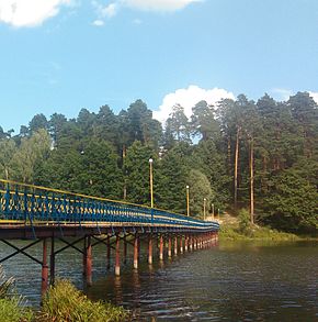 Мост через р. Кунова в Юхнове