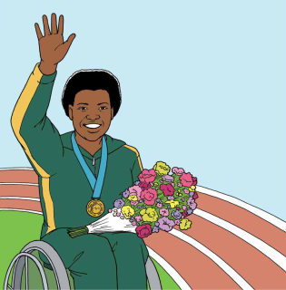Zanele Situ South African Paralympic athlete
