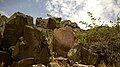 "She Who Watches" and surrounding rocks near the Wishram Indian Village Site.jpg