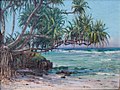 'Lauhala by the Shore' by D. Howard Hitchcock, 1921.JPG