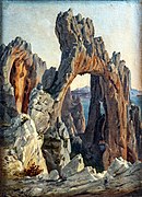 Etude de rochers - Charles Suisse - Musée de Cahors