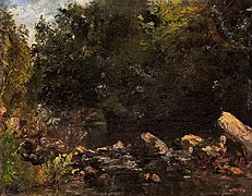 La Forêt de Fontainebleau - Gustave Courbet - Musée de Cahors