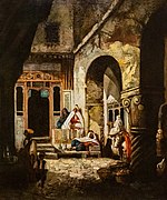 Passage Genet, Alger - Charles-Baptiste Schreiber - Musée des Beaux-Arts de Narbonne