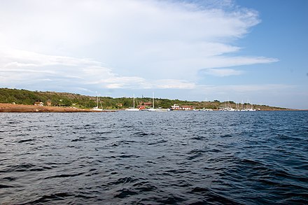 Østre Bolæren, the easternmost of the three Bolærne islands in Nøtterøy, Vestfold, Norway