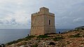 The Ħamrija Tower in Qrendi, Malta