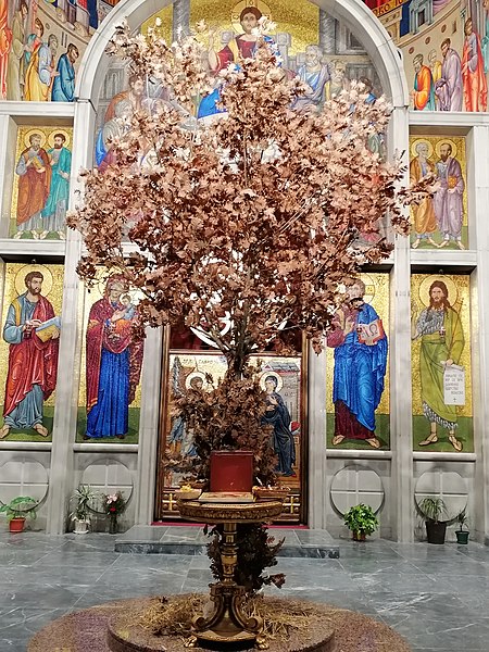File:Бадњак у цркви Светог Марка у Биограду.jpg