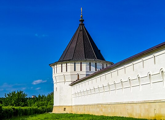 513. Ограда и башни Высоцкого монастыря, Серпухов Автор — Никонико962