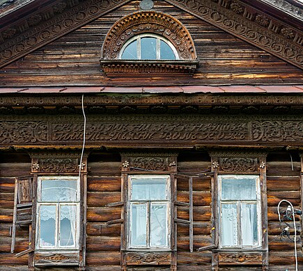 539. Жилой дом (деревянный с резьбой), Лукино, Балахнинский район Автор — Vagant1221