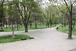 Парк железнодорожной станции Запорожье-II