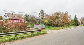 Улица в деревне Любучаны
