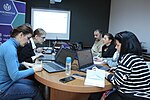 Миниатюра для Файл:Վիքիդասընթաց Հայաստանի ազգային գրադարանի աշխատակիցների հետ 12.jpg