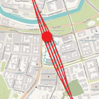 OpenStreetMap-karta över stationen