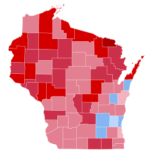 1908 Presidential Election in Wisconsin.svg