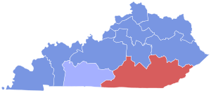 1911 Kentucky gubernatorial election results map by congressional district.svg