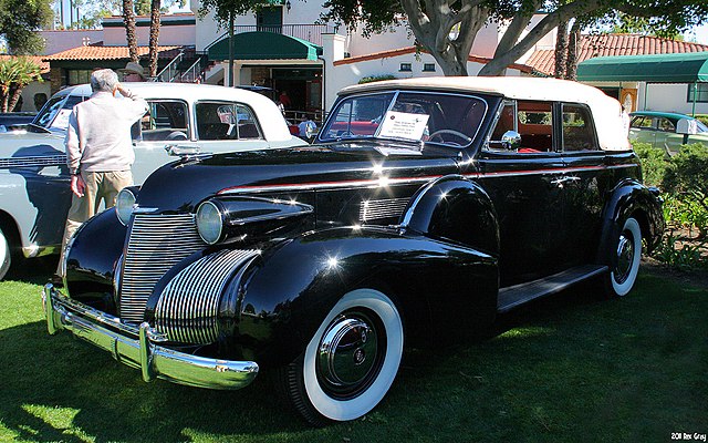 1939 Cadillac Series 61 convertible sedan style 39-6129
