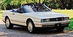 1989 Cadillac Allante Convertible 4.5L V8 front, Chelsea 5.18.19.jpg