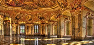 Main refectory of Lubiąż Abbey