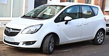 Opel Meriva B Laderaumschale, Meriva, Opel