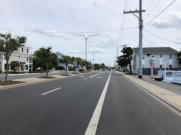 DE 1 southbound in Dewey Beach