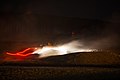 A U.S. Marine Corps M1A1 Abrams tank with 2nd Tank Battalion, 2d Marine Division (MARDIV) conducts a live fire range during a Tank Table 12 night vision qualification at Camp Lejeune, North Carolina, March 11, 2020. The qualification requires offensive and defensive tactics to improve and test the MarinesвЂ™ ability to make quick and conclusive decisions. (U.S. Marine Corps photo by Lance Cpl. Reine Whitaker)