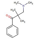 Chemische Struktur von Beta-Amin-Keton 'Verbindung 29'