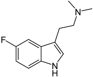 <span class="mw-page-title-main">5-Fluoro-DMT</span> Chemical compound