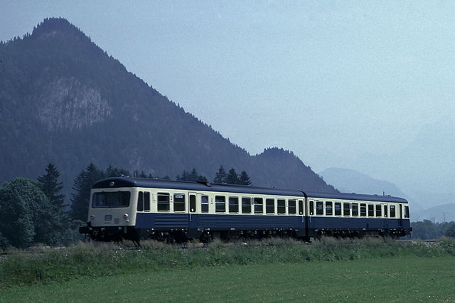 628.0 on the Ausserfernbahn line near Schönbichl (A)