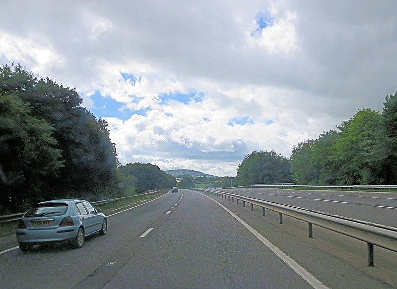 File:A30 northeast of Roebuck Farm - geograph.org.uk - 3873260.jpg