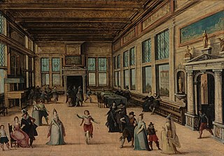 A Ballroom in Renaissance Style