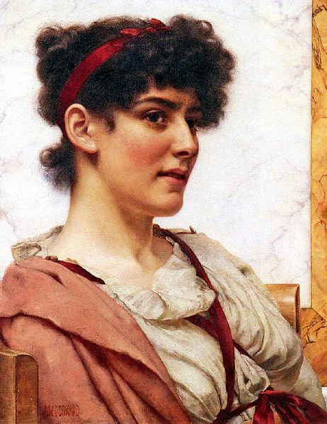 File:A Classical Beauty. John William Godward.jpg