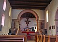 Intérieur de la chapelle abbatiale.