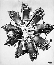 Jupiter IX Air-cooled 9-cylinder Cosmos-Bristol Jupiter IX radial engine (Ans 05338-02-181-AL-FL).jpg