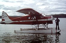 Air Saguenay de Havilland Canada DHC-2 Beaver on Lake Mirepoix (or Casinau) near Saguenay, Quebec Air Saguenay.jpg