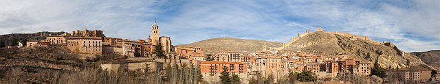 Панорама Альбаррасина (Испания)