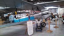 CAHS's Alexander Eaglerock 24,(NC2568), "Longwing" on display at Pueblo Weisbrod Aircraft Museum, Pueblo, Colorado, 2013 AlexanderEaglerock24ColoAvHistSociety 2.jpg