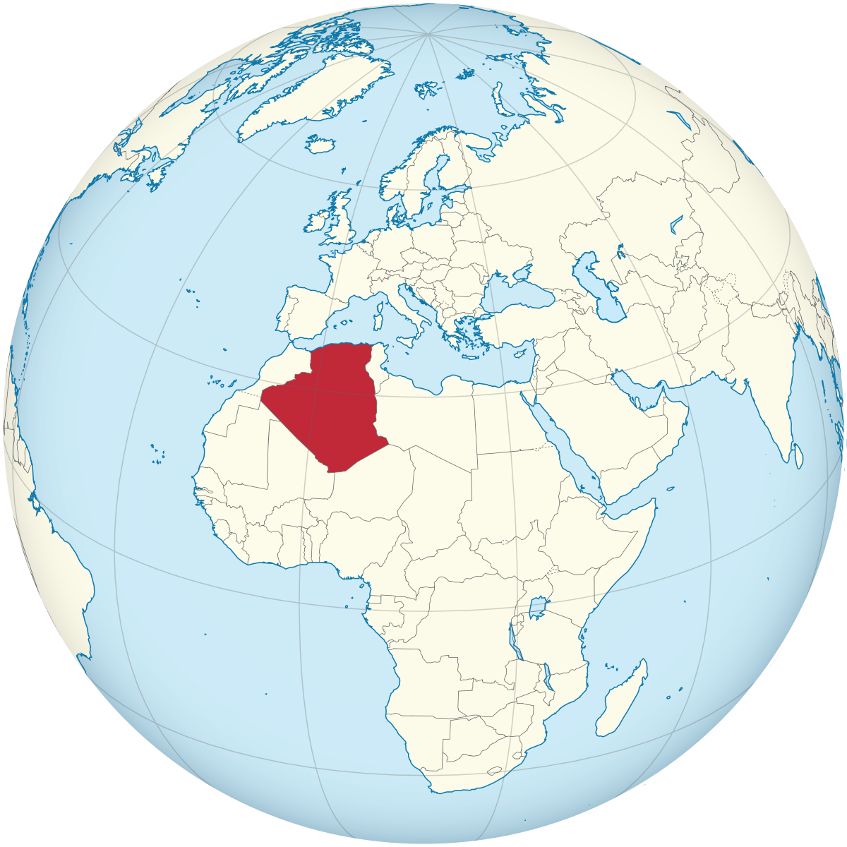 Страна ливия алжир. Алжир на карте. Алжир на карте Африки. Расположение Алжира на карте.