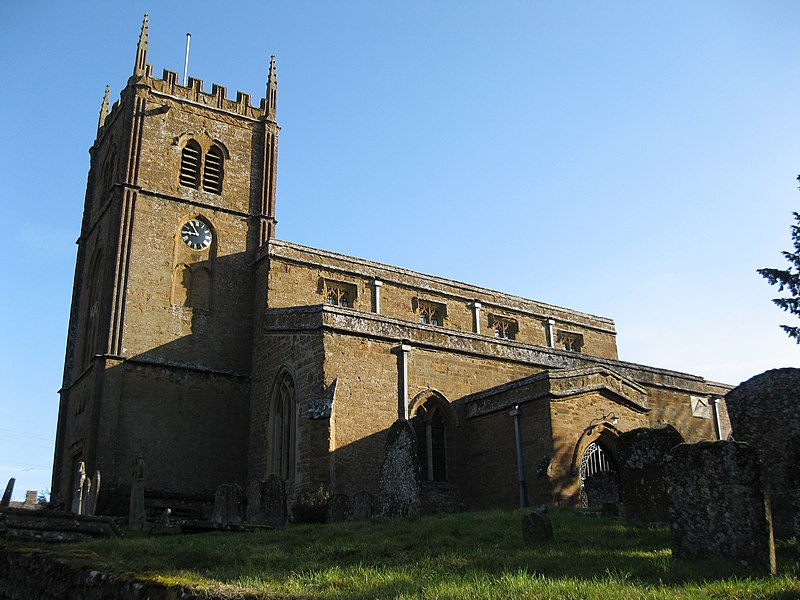 File:All Saints Church, Wroxton - geograph.org.uk - 1771681.jpg