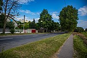 English: Altajskaja street, former Jachimava village. Minsk, Belarus Беларуская: Вуліца Алтайская, былая вёска Яхімава. Мінск, Беларусь Русский: Улица Алтайская, бывшая деревня Яхимово. Минск, Беларусь