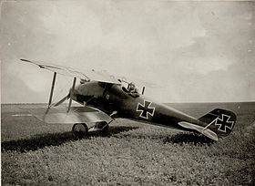 Vue de l'avion.