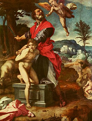 Andrea del Sarto - Il sacrificio di Isacco (Drezden) .jpg