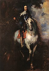 Anthony van Dyck - Equestrian Portrait of Charles I, King of England (Copy) - WGA07384.jpg